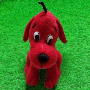 Vintage Scholastic Clifford The Big Red Dog Side Kicks 2000 4” Plush Stuffed Toy
